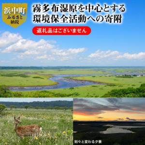 ふるさと納税 浜中町 霧多布湿原を中心とする環境保全活動への寄附_H0027-001