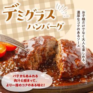 ふるさと納税 大分市 デミグラスハンバーグ・和...の詳細画像1