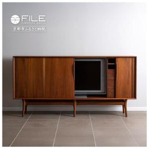 ふるさと納税 京都市 【FILE FURNITURE WORKS】TVキャビネット SHUTTER TV CABINET