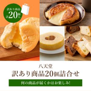 ふるさと納税 三原市 【訳あり】 八天堂 スイーツパン 20個詰め合わせ [5311-0929]