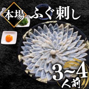 ふぐ刺身(3-4人前) 冷凍 フグ刺し BV005
