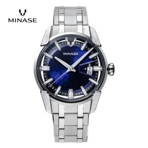 ふるさと納税 湯沢市 MINASE時計 DIVIDOブレスレットタイプ(VM14-M01NBL-SSB)[F11901]