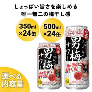 サッポロ 男梅サワー 350ml×24缶入|21_yny-010101a