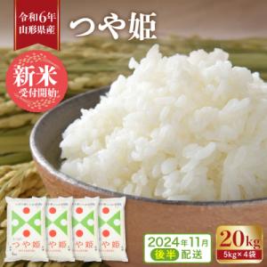 ふるさと納税 東根市 【令和6年産 先行受付】 ※2024年11月後半発送※　つや姫20kg　植松商...