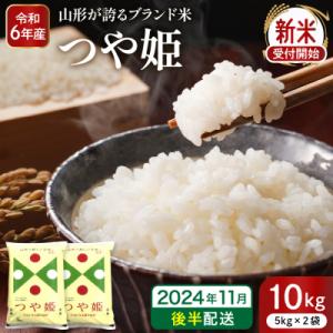 ふるさと納税 東根市 【令和6年産 先行受付】特別栽培米 つや姫10kg(2024年11月後半送付)  深瀬商店提供