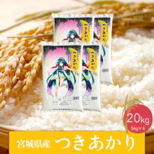 ふるさと納税 大崎市 《精米》令和5年産 宮城県産つきあかり20kg