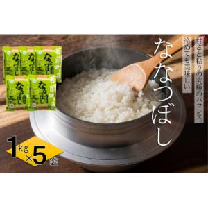 ふるさと納税 苫前町 【令和5年産】【特別栽培米】北海道とままえ産ななつぼし　1kg×5