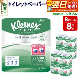 クリネックス 長持ち 8ロール(ダブル)×8パック|15_nsc-040801d
