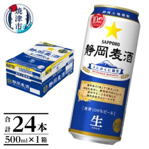 ふるさと納税 焼津市 数量限定 静岡麦酒500ml缶×1ケース(24本)(a15-615)