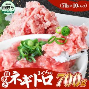 【四国一小さなまち】≪カネアリ水産≫ まぐろのネギトロ　800g(80g×10パック)
