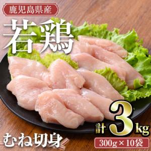 ふるさと納税 曽於市 鹿児島県産若鶏むね切身 3kg