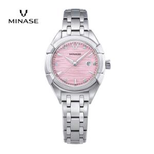 ふるさと納税 湯沢市 MINASE時計 Uruga31ブレスレットタイプ(UG02-M01NPK-SSB)[F11929]