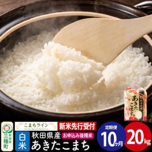 ふるさと納税 三種町 《定期便10ヶ月》新米先行...の商品画像