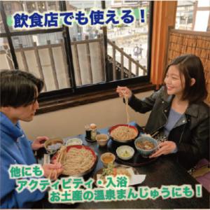 ふるさと納税 草津町 くさつ温泉感謝券【寄付額...の詳細画像3