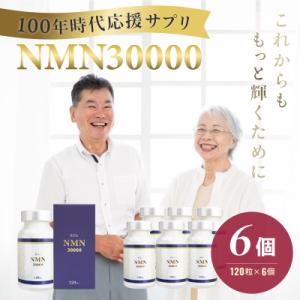 ふるさと納税 伊豆市 100年時代応援サプリNMN30000×6個