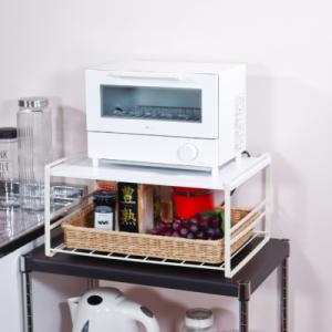 ふるさと納税 三条市 洗えるバスケット付きトースターラック ホワイト [キープロダクション] 【02...