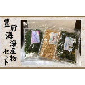 ふるさと納税 宇佐市 豊前海 海産物 セット(計80g・3種)【101900800】【上野水産】