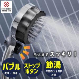 ふるさと納税 岐阜県 ナノバブル シャワーヘッド バブリーミスティ2.0 クロム 一時止水付き SH...