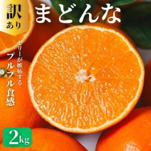 【先行予約:2026年11月20日～発送】訳あり まどんな 2kg 数量限定 愛南町青果市場組合