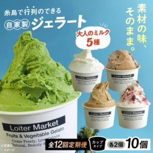 ふるさと納税 糸島市 【全12回定期便】ジェラー...の商品画像