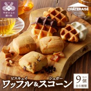 【シャトレーゼ】 ビスキュイワッフル&シュガースコーン詰め合わせ〈9個入〉