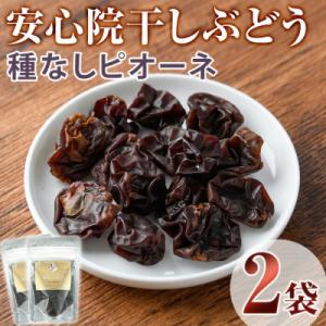 ふるさと納税 宇佐市 安心院干しぶどう 種なしピオーネ(35g×2袋)【100701100】【宮田ファミリーぶどう園】