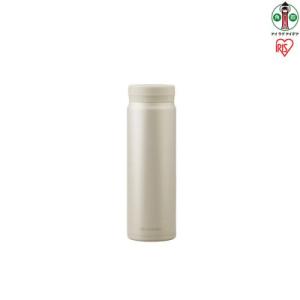 ふるさと納税 角田市 ステンレスマグボトルスクリュー ペールホワイト SM-S500 アイリスオーヤ...