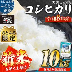 先行受付 R8.8月～発送開始 新米 コシヒカリ 10kg 令和8年産 精米【R01606】