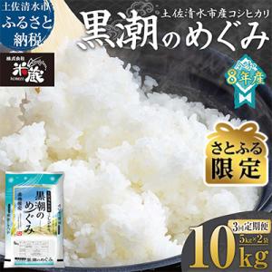 R8.8月～発送開始 新米 コシヒカリ 10kg 3回定期便 令和8年産 精米【J00231】