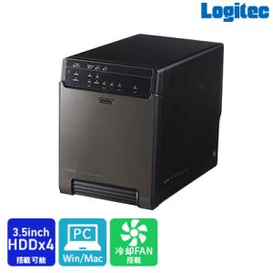ふるさと納税 伊那市 ロジテック 外付けHDDケース 4BAY LHR-4BNHEU3 055-12