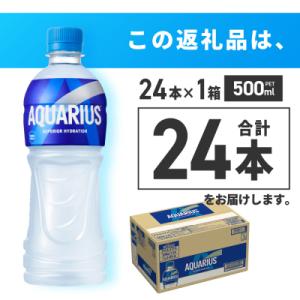 ふるさと納税 札幌市 アクエリアス500mlP...の詳細画像1