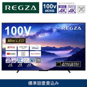 ふるさと納税 川崎市 TVS REGZA【標準設置費込み】液晶テレビ REGZA (レグザ) 100V型 (要事前見積)