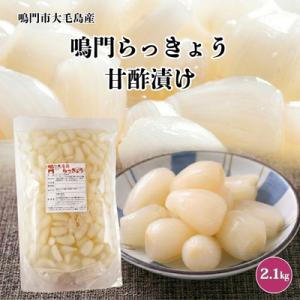 ふるさと納税 鳴門市 鳴門らっきょう甘酢漬け