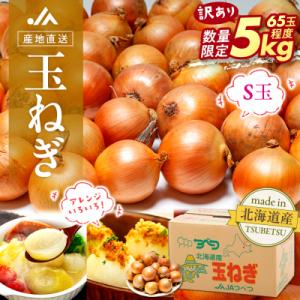 【先行受付】訳あり R8年産 玉ねぎ S玉 5kg | 北海道津別町