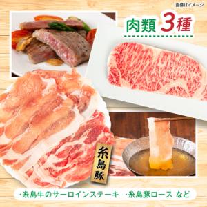ふるさと納税 糸島市 全3回定期便 糸島産 肉...の詳細画像2