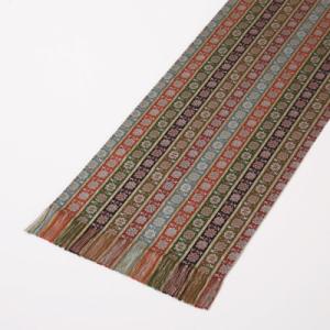 ふるさと納税 京都市 【龍村美術織物】経錦テーブルセンター3号(唐花雙鳥長斑錦)