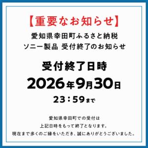 ふるさと納税 幸田町 【9/30受付終了】ソニ...の詳細画像1