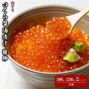 訳あり いくら醤油漬け 鮭卵 化粧箱入 500g(250gx2P)  尾張まるはち