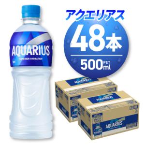 ふるさと納税 札幌市 アクエリアス500mlPET×48本_hs137-087