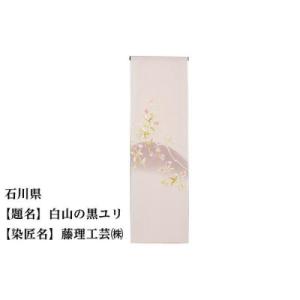 ふるさと納税 京都市 【47都道府県着物応援プロジェクト】 石川県 京手描友禅 付下げ着尺