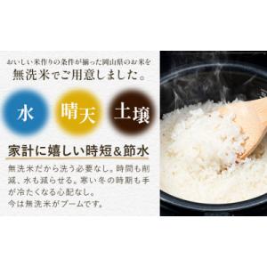 ふるさと納税 笠岡市 おかやま無洗米 メール便...の詳細画像1