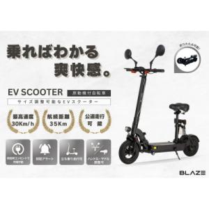 ふるさと納税 名古屋市 【原付一種】折りたたみ可能な電動キックボード!EV SCOOTER(EVスクーター) ブラック
