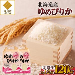 《令和7年産》12ヶ月連続お届け!ゆめぴりか10kg 特A ブランド米 米 白米 北海道 定期便