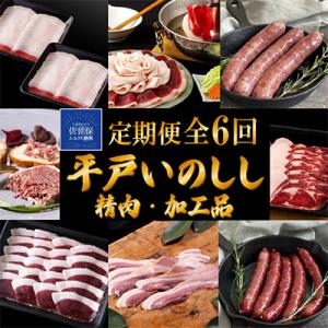 ふるさと納税 佐世保市 【毎月定期便】平戸いのしし肉(ロース モモ 肩ロース)と加工品(パテ ソーセ...