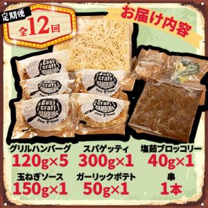 ふるさと納税 帯広市 【毎月定期便】ハンバーグ...の詳細画像1