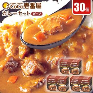ふるさと納税 矢板市 【毎月定期便】ココイチカレーGセット(ビーフ30個)全3回