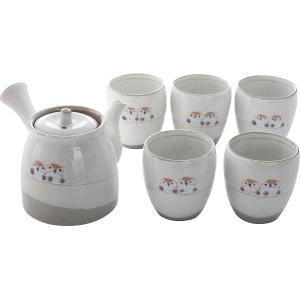 瀬戸焼 福丸 急須茶器揃 94277