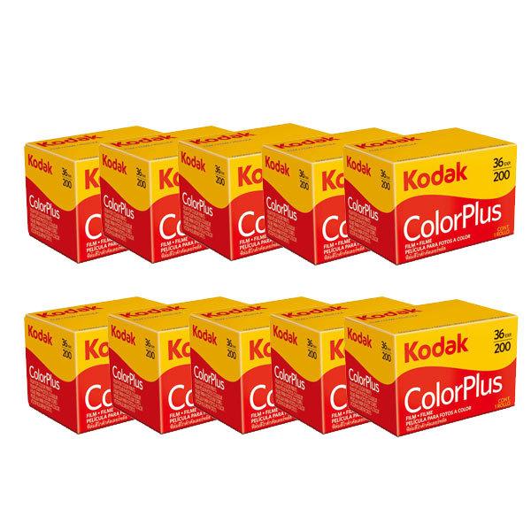 カラーネガフィルム カラープラス ColorPlus 200 36EX 36枚撮 10本入 英文パッ...