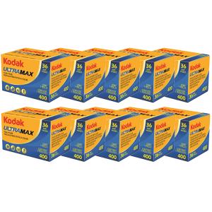 カラーネガフィルム ウルトラマックス 400 35mm 36枚撮 10本入 英文パッケージ コダック Kodak｜y-sharaku