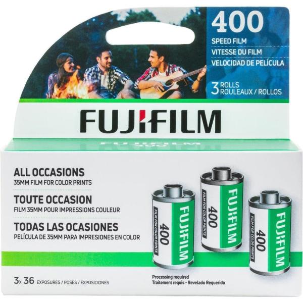 富士フイルム FUJIFLM 35mm カラーネガフィルム 135サイズ FUJIFIM400 IS...